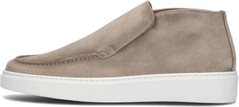 Giorgio Heren Instappers Taupe Stijlvolle Schoenen Beige Heren