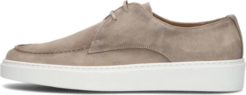 Giorgio Heren Veterschoenen Taupe Beige Heren