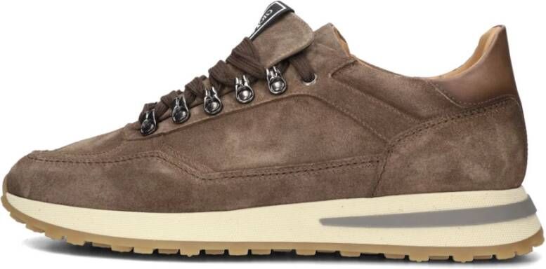 Giorgio Taupe Heren Sneakers 57892 Brown Heren