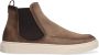 Giorgio Taupe Suede Chelsea Boots Elegant Design Beige Heren - Thumbnail 3