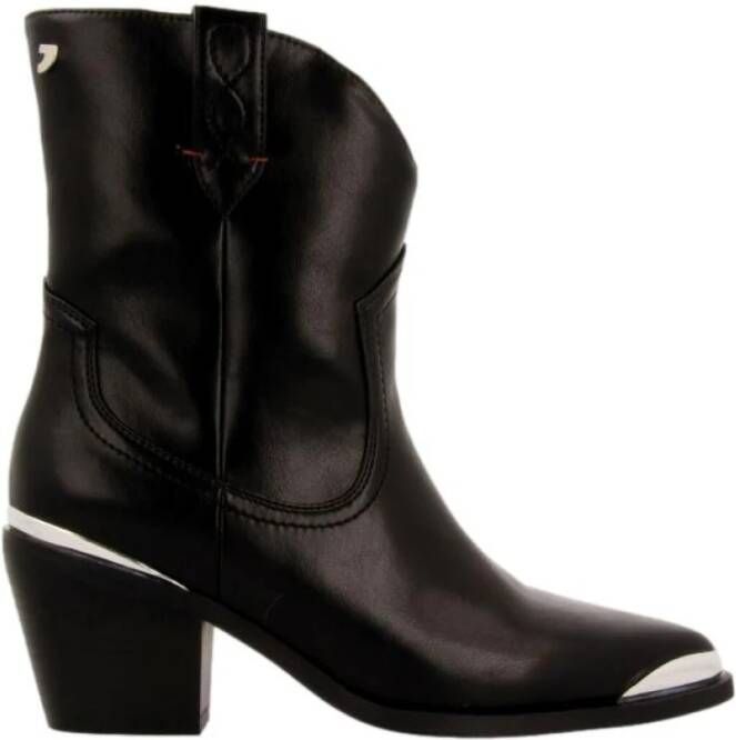 Gioseppo Dames Cowboy Laars Roslyn 70351 Zwart Dames