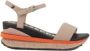 Gioseppo Sportieve Sleehak Sandalen Beige Dames - Thumbnail 6