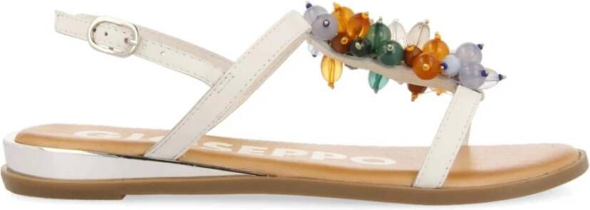 Gioseppo Flat Sandals Wit Dames