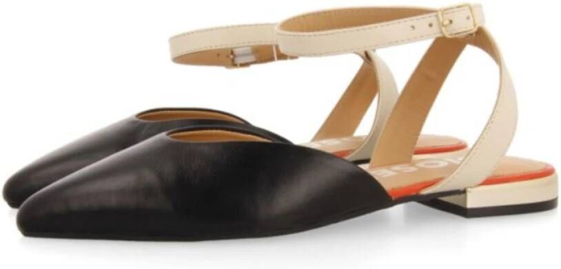 Gioseppo Flat Sandals Zwart Dames