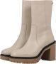 Gioseppo Ankle Boots Heeled Boots Beige Black Dames - Thumbnail 1