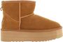 Gioseppo Platform enkellaarzen Bancroft stijl Brown Dames - Thumbnail 1