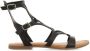 Gioseppo Zwarte Sandalen Topoje Model Black Dames - Thumbnail 1