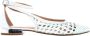 Gioseppo Gevlochten Leren Ballet Flats voor Vrouwen White Dames - Thumbnail 3