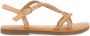 Gioseppo Witte Romeinse Leren Sandalen Beige Dames - Thumbnail 3