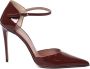 Giuliano Galiano Bordeaux Patent Leren Hakken Schoenen Purple Dames - Thumbnail 1