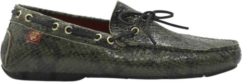 Giuliano Galiano Loafers Green Heren