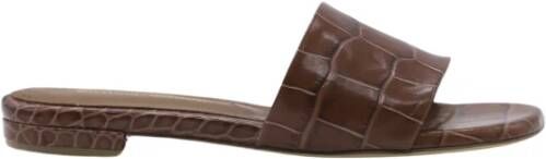 Giuliano Galiano Sliders Brown Dames