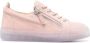 Giuseppe zanotti Beige Gesloten Platte Sneakers Stijlvol Comfort Beige Dames - Thumbnail 1