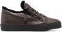 Giuseppe zanotti Elegante Bruine Gesloten Platte Sneakers Brown Heren - Thumbnail 1