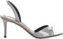 Giuseppe zanotti Glitter Leren Sandalen met Hak Gray Dames - Thumbnail 1