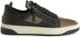 Giuseppe zanotti Grijze Leren Casual Sneakers Gray Heren - Thumbnail 1