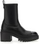 Giuseppe zanotti Italiaanse Bikerlaarzen Polyurethaan Polyester Mix Black Dames - Thumbnail 1