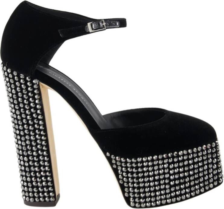 Giuseppe zanotti Kristalversierde Baby Pumps Black Dames