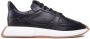 Giuseppe zanotti Leren Sneakers met Logo Detail Black Heren - Thumbnail 1