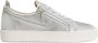 Giuseppe zanotti London Sneakers met Zijrits Sluiting Gray Dames - Thumbnail 1