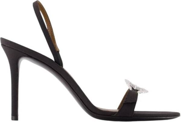 Giuseppe zanotti Mignon 90 Sandalen Zwart Leer Black Dames