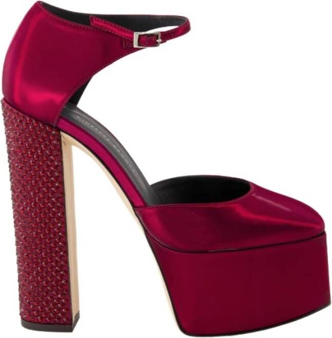 Giuseppe zanotti Baby Pixel Vierkanteeus Pumps Red Dames