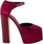 Giuseppe zanotti Baby Pixel Vierkanteeus Pumps Red Dames - Thumbnail 1