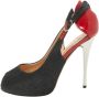 Giuseppe Zanotti Pre-owned Canvas heels Black Dames - Thumbnail 1