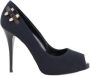 Giuseppe Zanotti Pre-owned Canvas heels Black Dames - Thumbnail 1