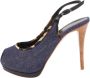 Giuseppe Zanotti Pre-owned Denim heels Blue Dames - Thumbnail 1