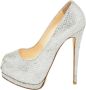 Giuseppe Zanotti Pre-owned Fabric heels Gray Dames - Thumbnail 1