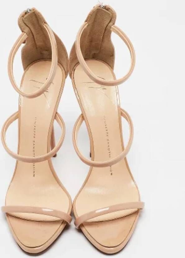 Giuseppe Zanotti Pre-owned Fabric sandals Beige Dames