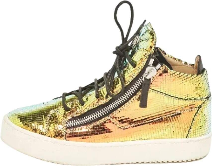 Giuseppe Zanotti Pre-owned Fabric sneakers Multicolor Heren