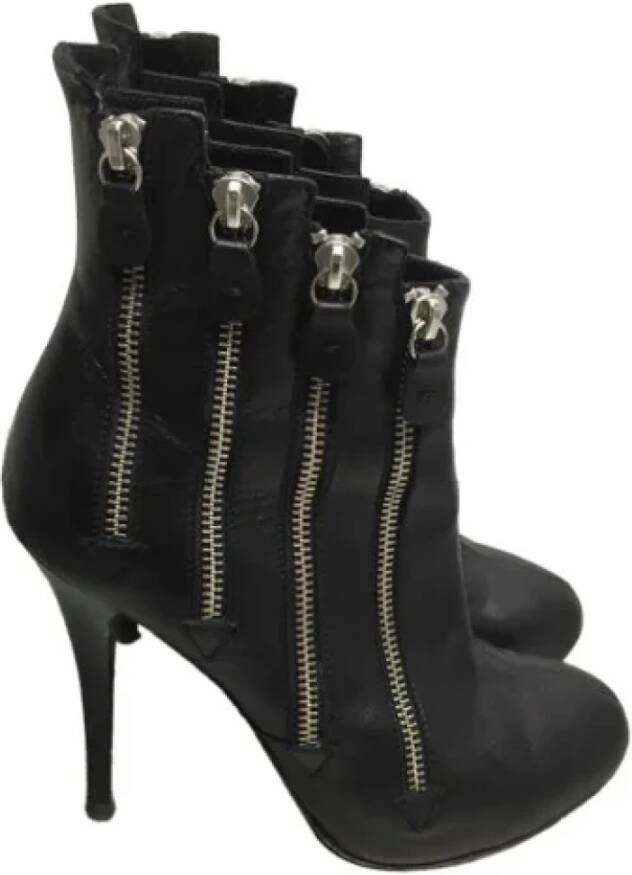 Giuseppe Zanotti Pre-owned Leather boots Black Dames