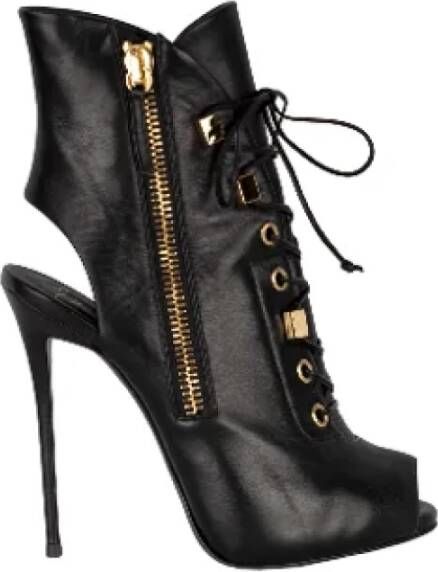 Giuseppe Zanotti Pre-owned Leather boots Black Dames