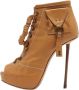 Giuseppe Zanotti Pre-owned Leather boots Brown Dames - Thumbnail 1