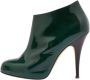 Giuseppe Zanotti Pre-owned Leather boots Green Dames - Thumbnail 1