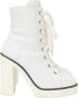 Giuseppe Zanotti Pre-owned Leather boots White Dames - Thumbnail 1