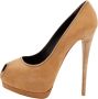 Giuseppe Zanotti Pre-owned Leather heels Beige Dames - Thumbnail 1