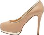 Giuseppe Zanotti Pre-owned Leather heels Beige Dames - Thumbnail 1