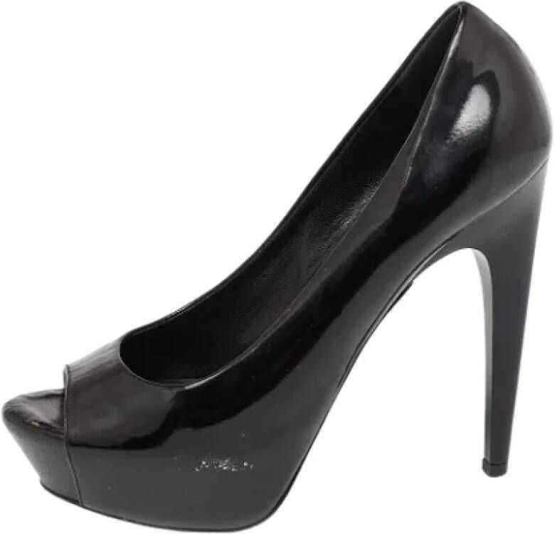 Giuseppe Zanotti Pre-owned Leather heels Black Dames