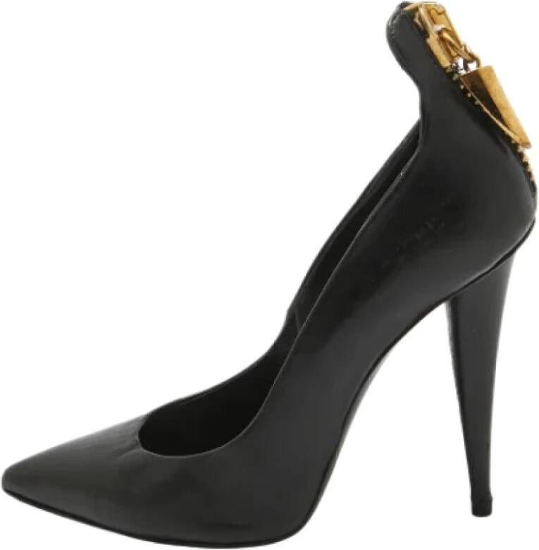 Giuseppe Zanotti Pre-owned Leather heels Black Dames