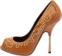 Giuseppe Zanotti Pre-owned Leather heels Brown Dames - Thumbnail 1