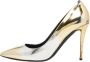 Giuseppe Zanotti Pre-owned Leather heels Yellow Dames - Thumbnail 1