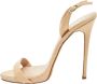 Giuseppe Zanotti Pre-owned Leather sandals Beige Dames - Thumbnail 1