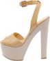 Giuseppe Zanotti Pre-owned Leather sandals Beige Dames - Thumbnail 1