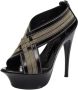 Giuseppe Zanotti Pre-owned Leather sandals Black Dames - Thumbnail 1