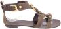 Giuseppe Zanotti Pre-owned Leather sandals Green Dames - Thumbnail 1