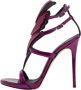 Giuseppe Zanotti Pre-owned Leather sandals Purple Dames - Thumbnail 1