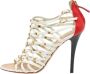 Giuseppe Zanotti Pre-owned Leather sandals White Dames - Thumbnail 1